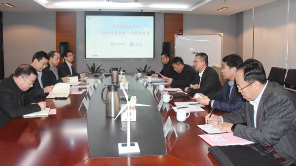 宁夏吴忠市杨金海副市长一行光临人生就是搏视察